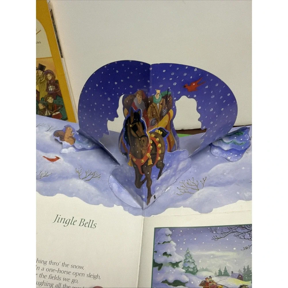 Vintage Christmas Stuffer Pop Up‎ Books Collection  Lot of 6 Dreamhouse 1995